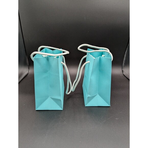 Tiffany & Co. Lot of 2 Paper Shopping Gift Bag 6" x 5" x 3" - Picture 2 of 7